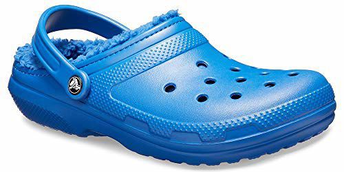 Fuzz-lined Crocs